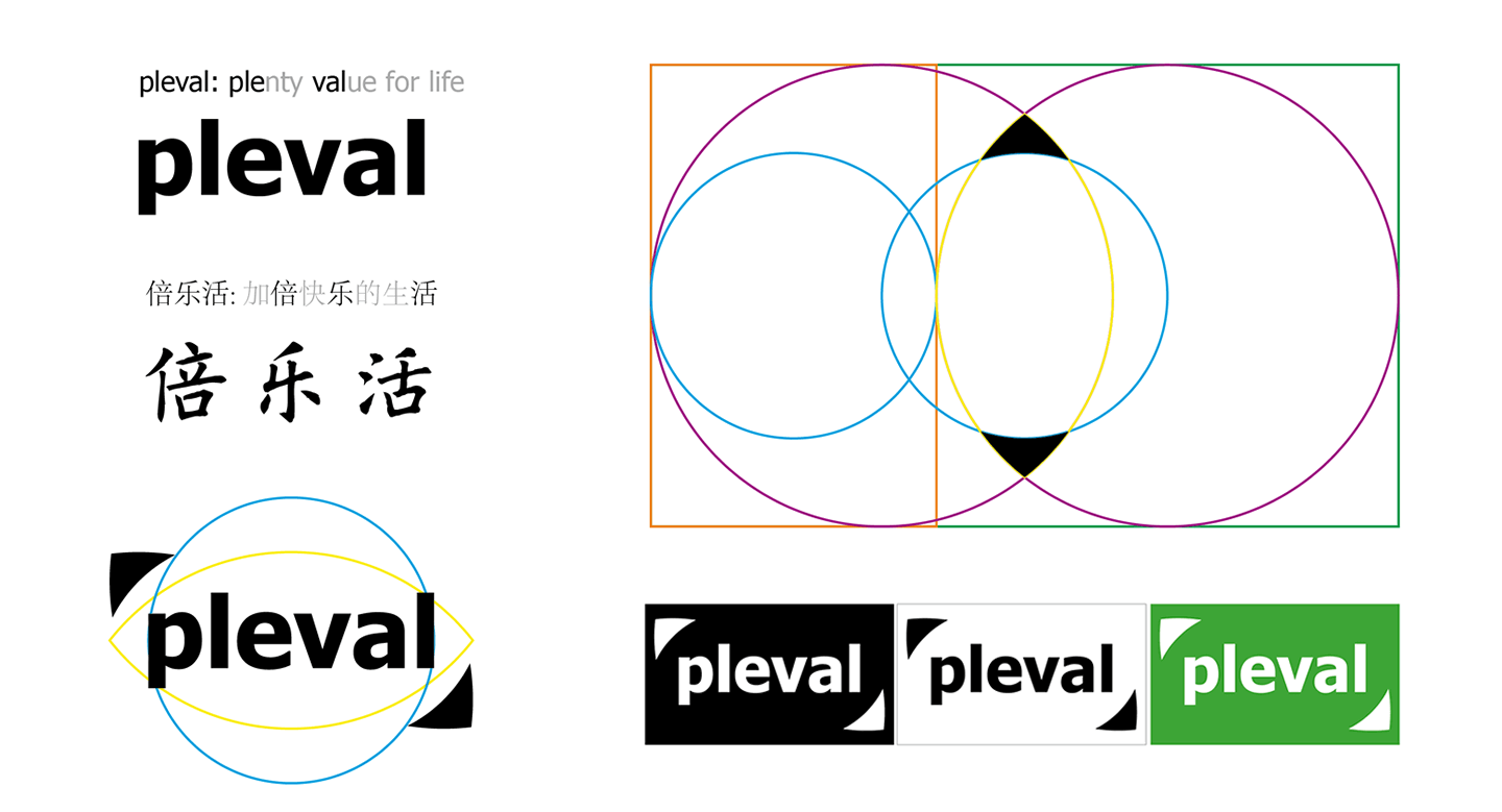 pleval 倍乐活 Logo