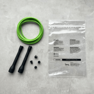 Short Handle - 5.0mm PVC Jump Rope Green 2 (pleval.倍乐活)